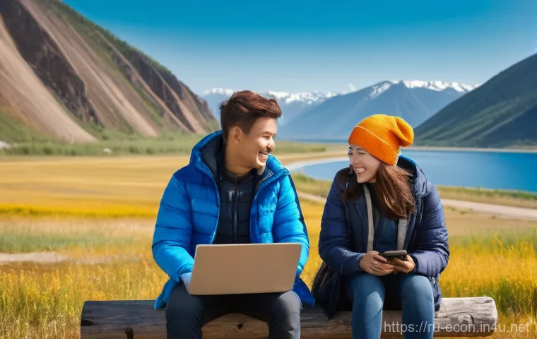 OECD 경제 전망 분석 - A vibrant scene capturing the concept of "new opportunities in crisis" within Russia. In the foregro...